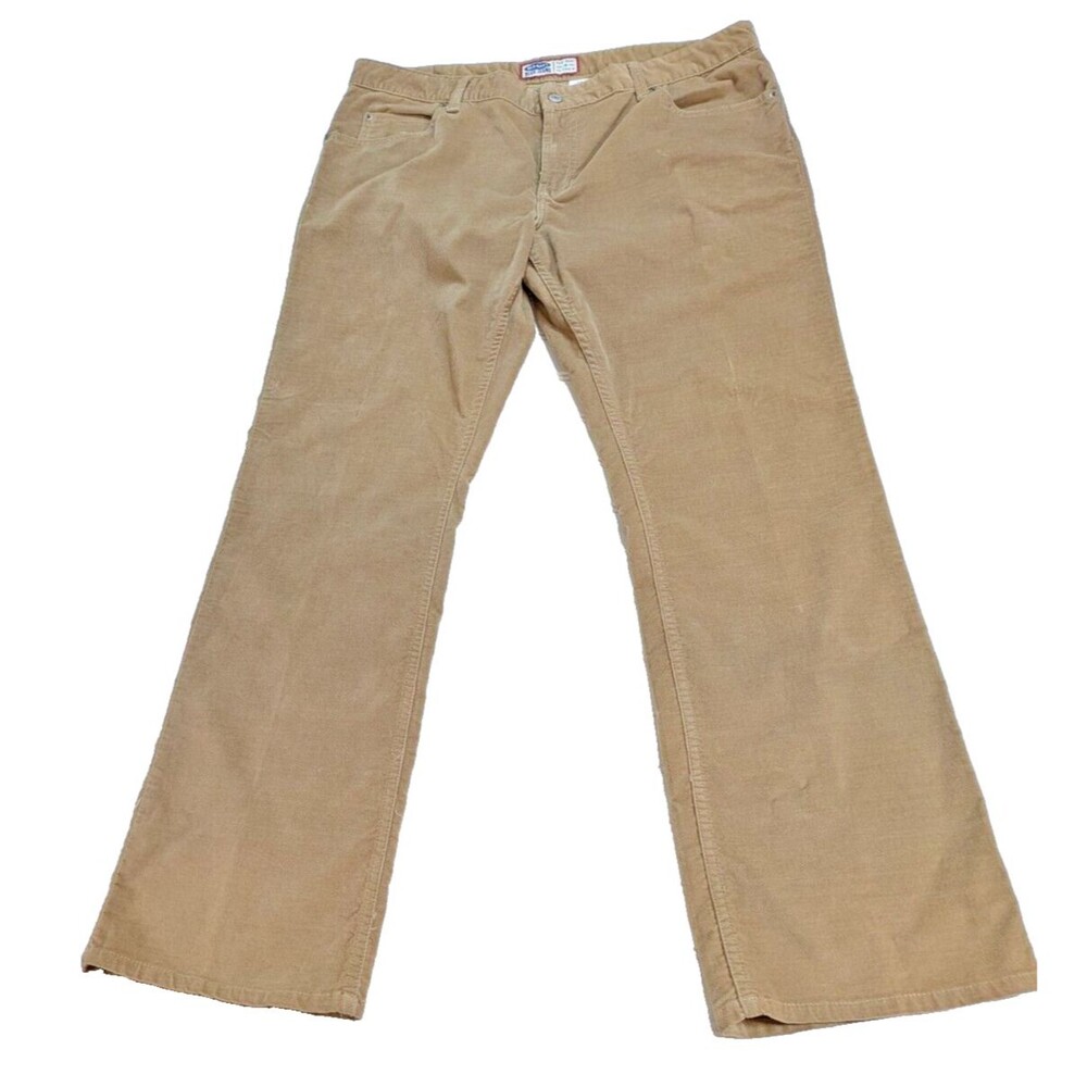 Vintage Old Navy Velvet Pants Womens 14 Y2K Bootcut 5-pocket Boho Soft Autumn